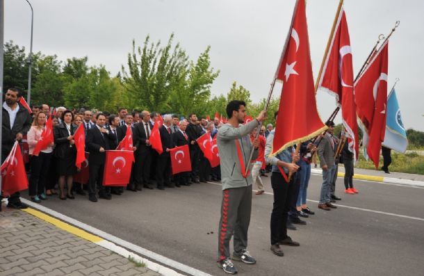 BAUN Bahar Etkinlikleri, Bayrak Yürüyüşü ile Başladı